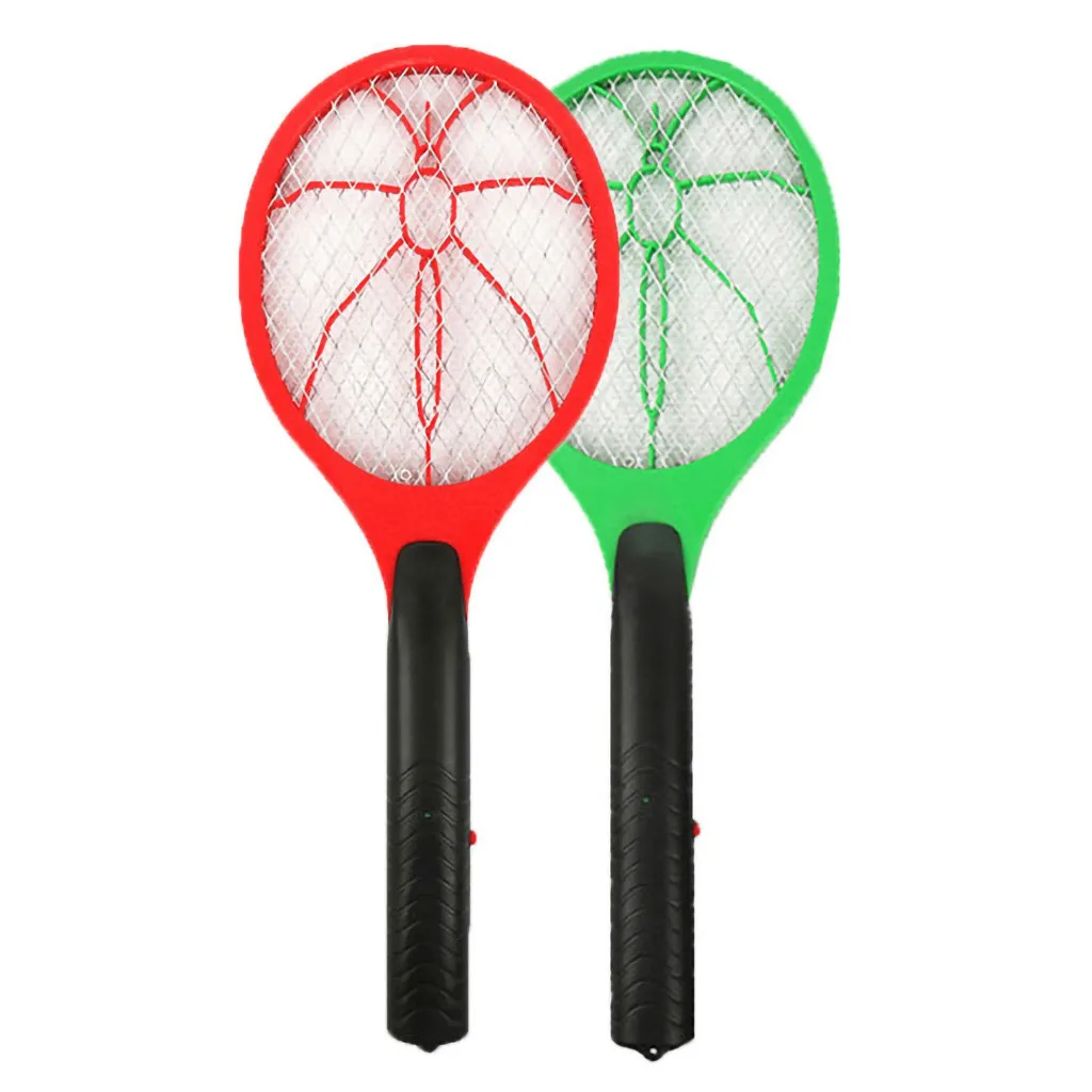 Operated Hand Racket Electric Mosquito Swatter Insect Home Garden Pest Bug Fly Mosquito Zapper Swatter Killer#3