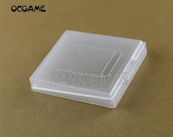 

OCGAME 2pcs/lot Clear Plastic Game Cartridge Cases Storage Box Protector Holder Dust Cover Shell For GameBoy GB GBC GBP