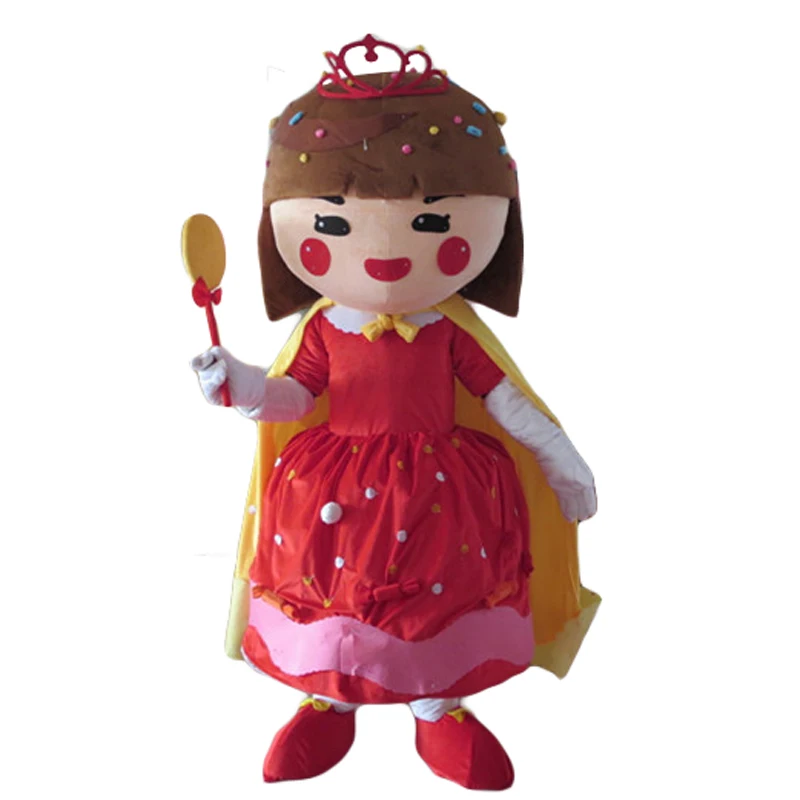 

top selling princess candy mascot costume adult princess mascot girl mascot for Halloween