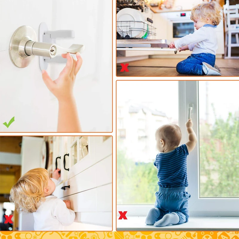 Baby Proofing Door Lever Locks8