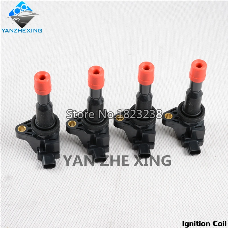 4PCS Ignition Coil For Honda FIT 2005 2006 2007 2008 FIT SALOON 2005