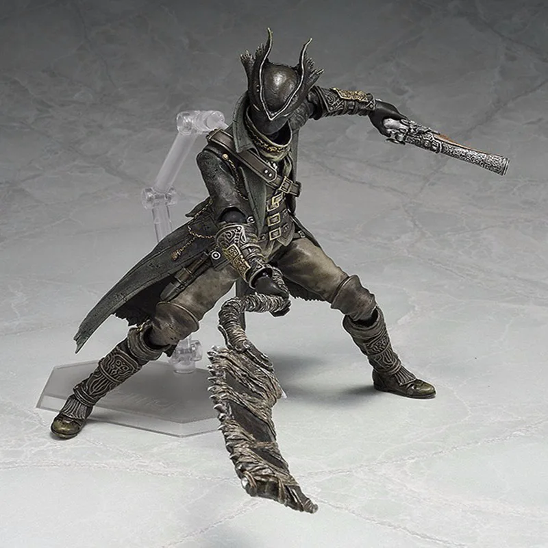 

PS4 Bloodborne Games Figure Hunter Figma 367 PVC Action Figure Model Collection Toy Doll Gifts 15CM