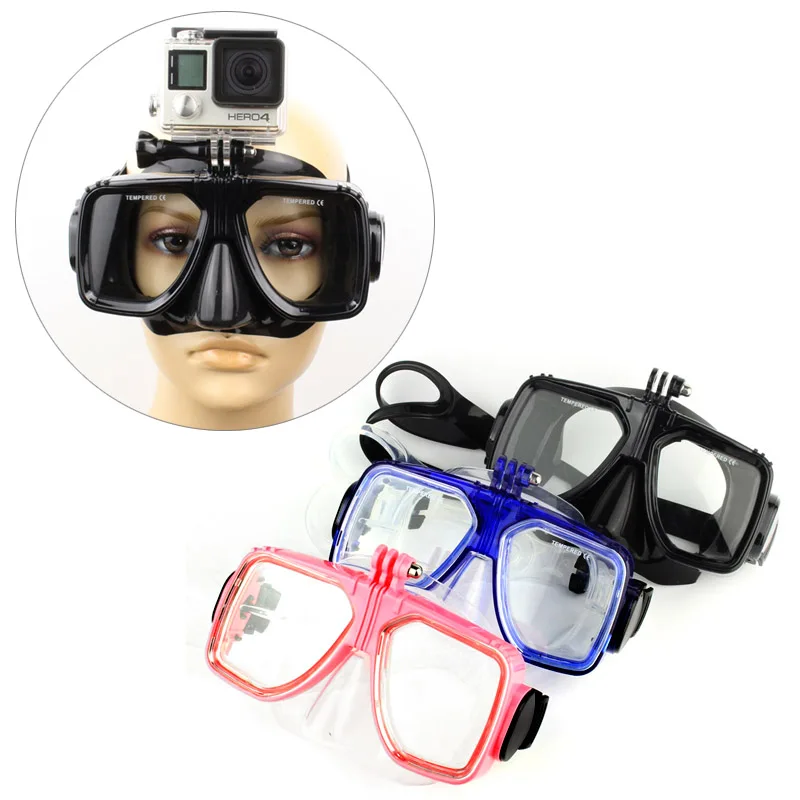 Маска для плавания с камерой. Маска scuba tempered. Gopro 7 на маске для снорклинга. Экшн камера маска. Экшн камера маска.