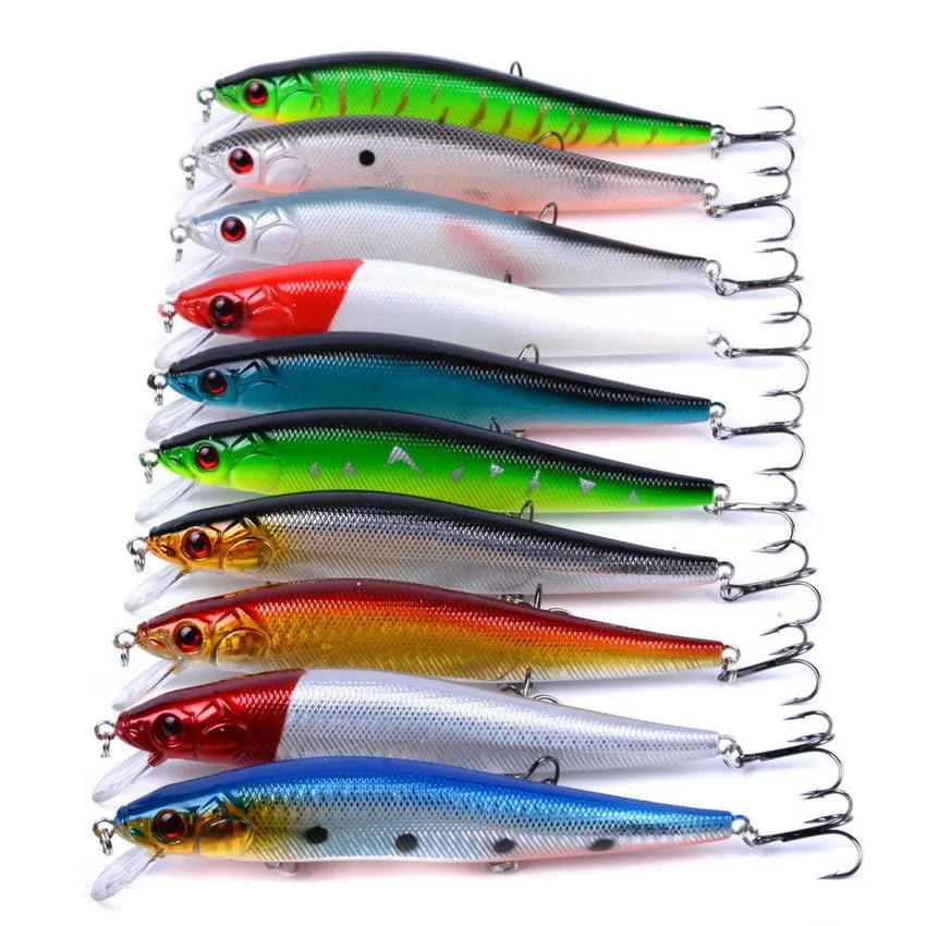 10 unids/set 23g 14 cm Isca Artificial cebo duro Pesca Minnow Señuelos de Pesca japonesa Crankbait gancho 3D los ojos de Pesca crankbait Leurre 10 unids/set 23g 14 cm Isca Artificial cebo duro Pesca Minnow Señuelos de Pesca japonesa Crankbait gancho 3D los ojos de Pesca crankbait Leurre
