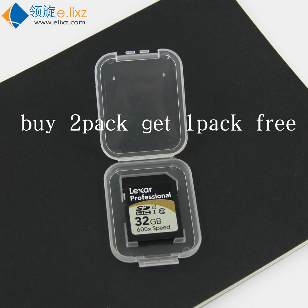 購入 2 パック 1 パック取得送料 10 個 Sd Sdhc メモリカードケースホルダープロテクター透明なプラスチックボックスストレージケース Memory Card Case Sdhc Memory Card Casememory Card Case Holder Aliexpress