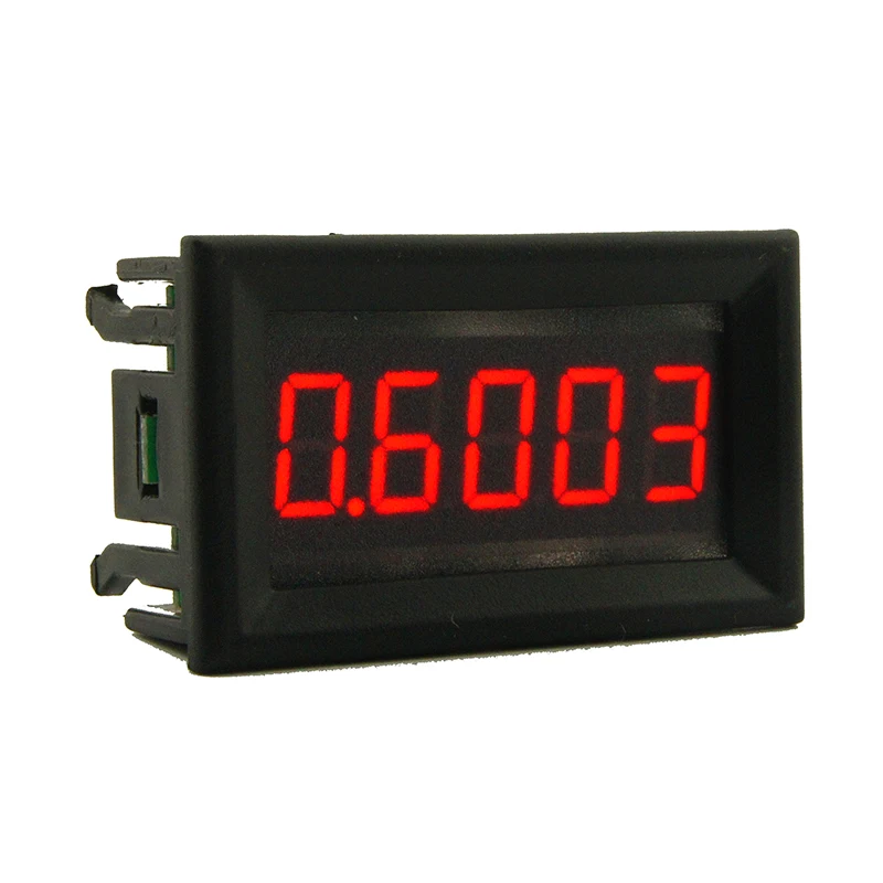 0.36 inch 5 Digits 0-3.0000A DC Ammeter Digital Amp Ampere Panel Meter Red LED Electric Current Tester Gauge Built-in Shunt | Инструменты
