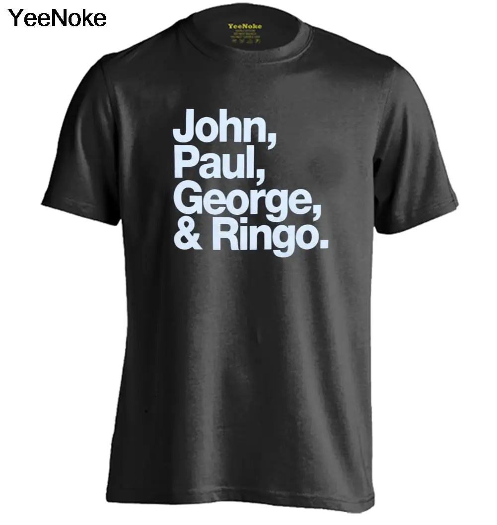 Jhon Paul George Ringo Mens & Womens fashion style o neck T shirt ...