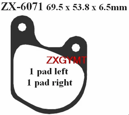 Semi-Metallic Brake Shoe Pads Set fit HARLEY FLHT 1340 FLHT1340 Tour Glide 1984 Front Rear 84