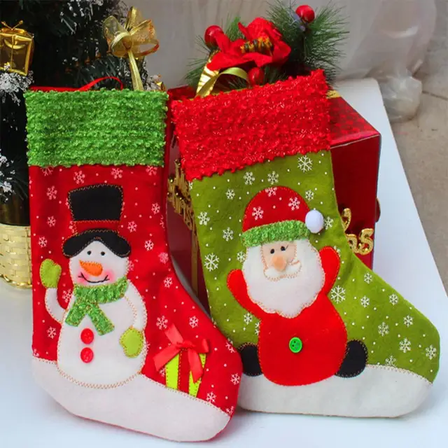 12pcslot wholesale christmas stocks christmas gift bag christmas decorations supplies christmas items santa claus - Wholesale Christmas Decorations 12pcslot wholesale christmas stocks christmas gift bag christmas decorations supplies christmas items santa claus - Wholesale Christmas Decorations