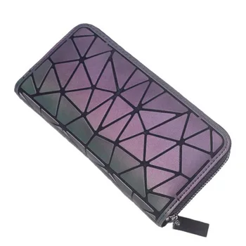 

20X10 cm 2018 New Women's card wallet Simple Long Zipper Linge pattern Large Capacity PU Portable Purse porte carte 5 colors