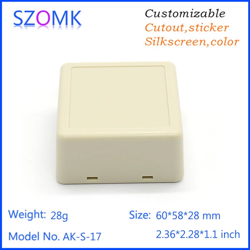 plastic enclosure for electronics control box szomk diy enclosure junction box plastic housing small abs instrument enclosure distribution box black plastic box enclosure electronics case  (4).jpg