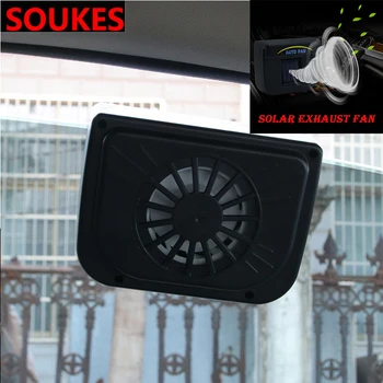 

Car Solar Fan Cooler Air Flow Circulator For Audi A3 A4 B8 B6 A6 Mercedes Benz W205 W204 Skoda Octavia A5 A7 2 Abarth