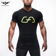 2017 splicing Simple Atmosphere Men T-shirt Colorful Men Clothing Fashion Fitness Body Building Male Shirt Short Sleeves Summer