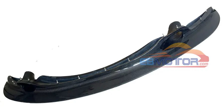 GT4 STYLE REAL CARBON FIBER FRONT LIP SPOILER FOR BMW 3 SERIES E90 E92 E93   M3 Coupe 2008-2013 B296