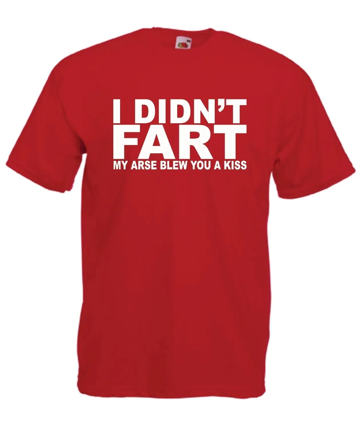 

I DIDNT FART funny joke party xmas birthday gift idea mens womens T SHIRT TOP 100% Cotton Classic Tee,Summer O Neck Tee