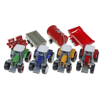 

Engineering Car Tractor Toy Model Farm Vehicle Belt Boy Toy Car Model Children's Day Xmas Gifts 1Pc/4Pcs