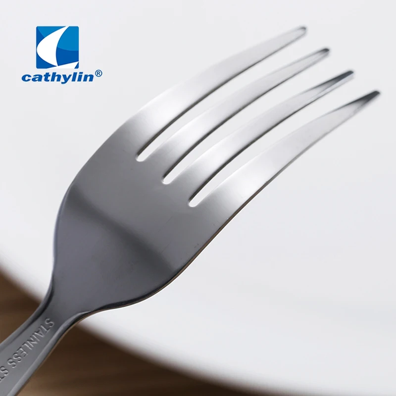 Столовые приборы CATHYLIN PL0015 24 штуки набор посуды из нержавеющей стали с акриловой