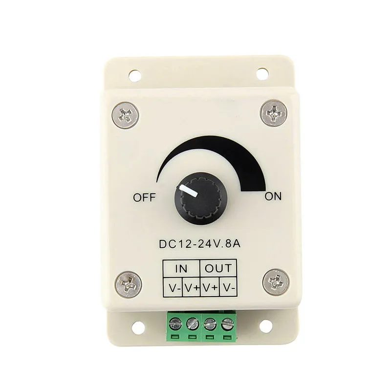 Диммер для светодиодсветильник ленты 12 В 8 А|adjustable brightness|led strip light dimmerled brightness control |