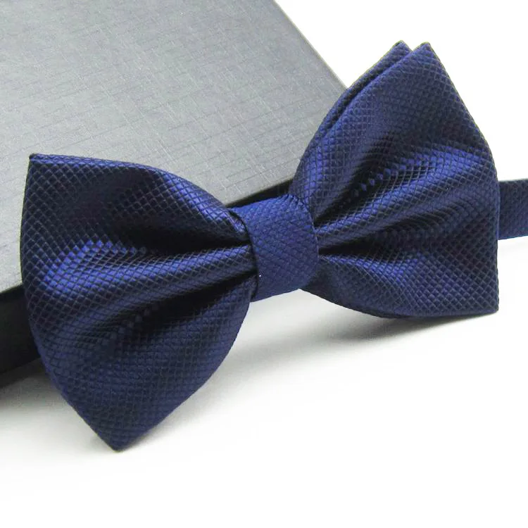 a15 Navy Blue Галстук-бабочка, модная Свадебная вечеринка, для мужчин и женщин, gravata-borboleta, сплошной цвет, галстук-бабочка из полиэстера, Мужская одежда, рубашка, подарок - Цвет: a15 Navy Blue