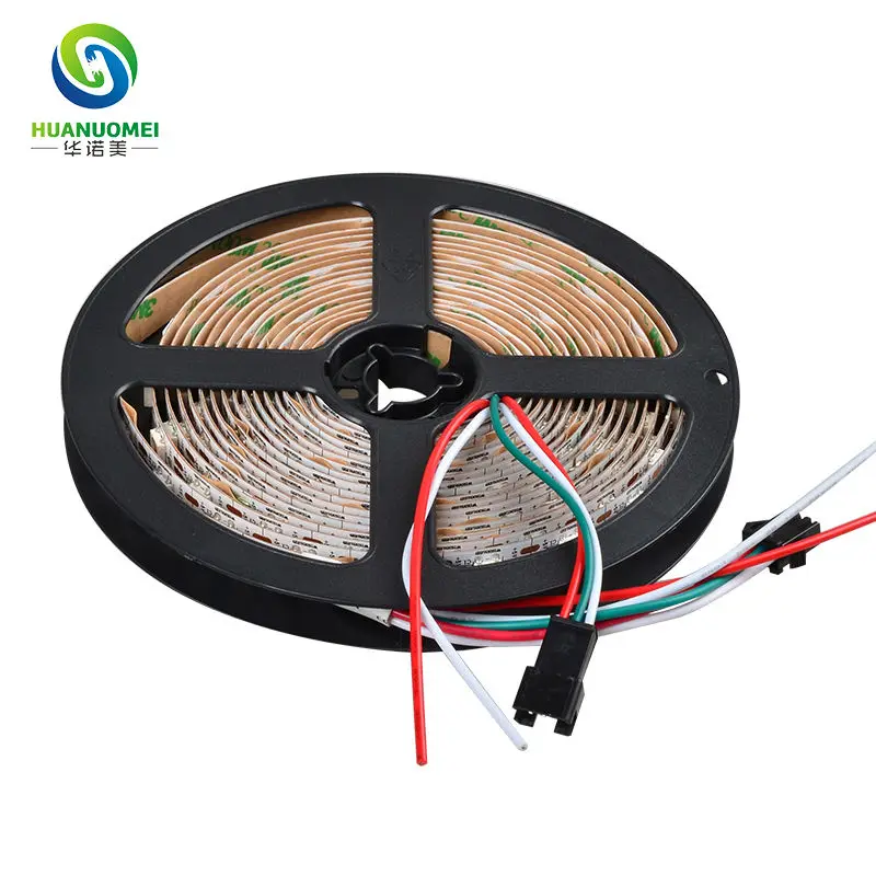 5M 74 светодиодный s/m WS2812B полосы WS2812 5050 SMD RGB пикселей Лента WS2811 Arduino цифровые