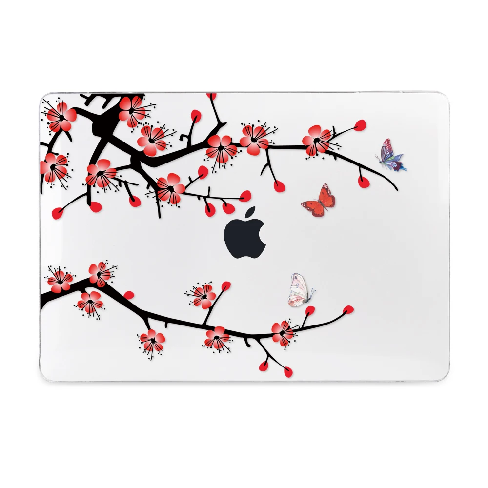 Для Apple MacBook Pro 13 15 дюймов Чехол A1989 A1990 Air 13 дюймов A1932 A1466 чехол для ноутбука с цветочным принтом Жесткий Чехол для клавиатуры