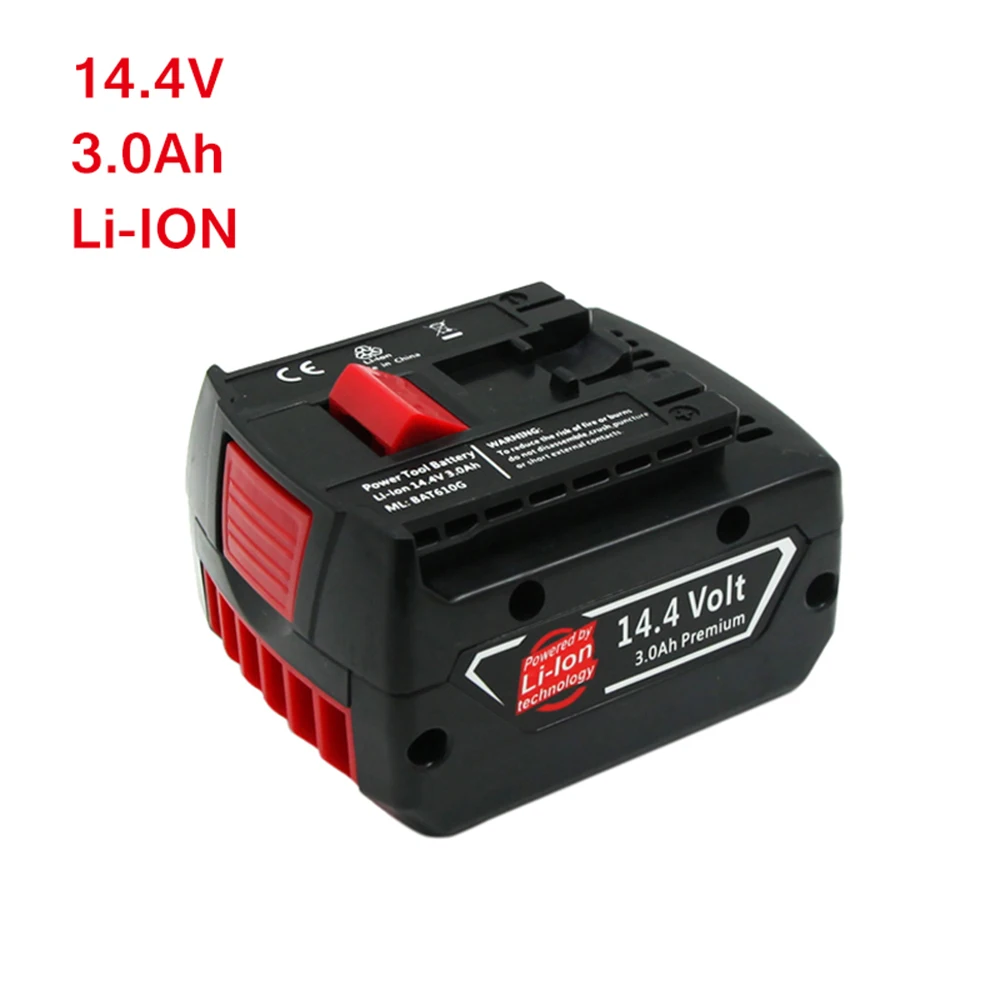 

Wilderness Rechargeable battery 14.4v 3.0Ah Li-ion Battery for Bosch BAT607 BAT614