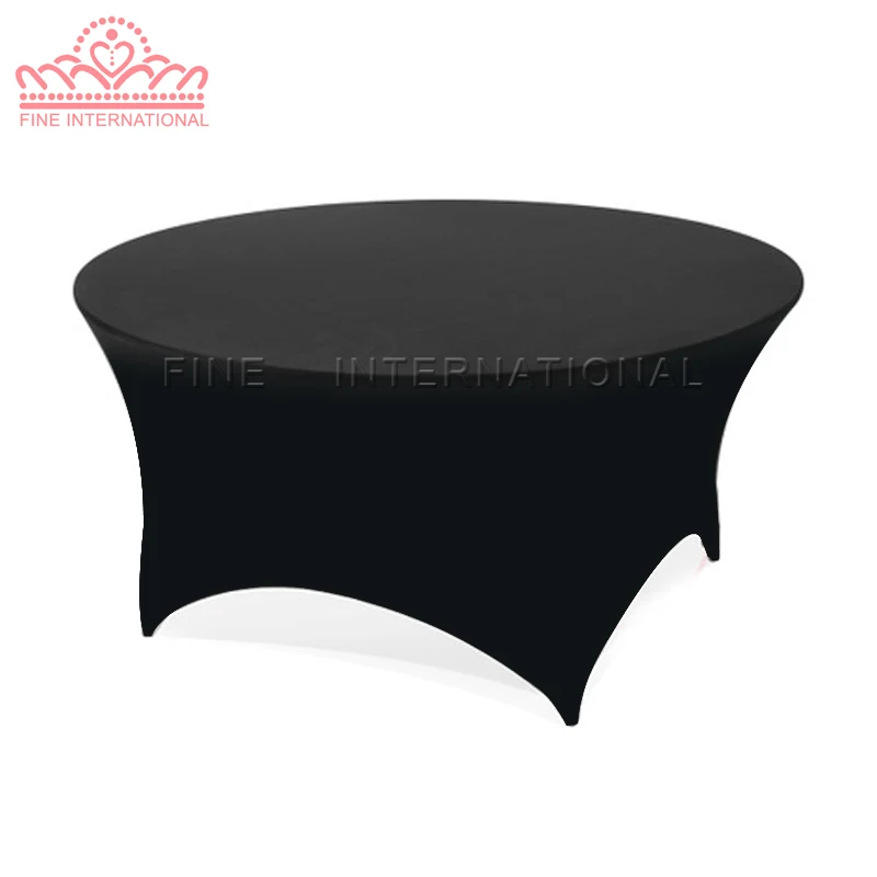 

Round spandex table cloth for wedding party