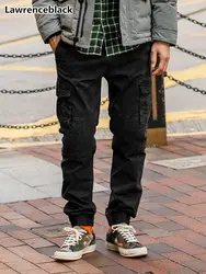 Модные мужские 2018 street Стиль Мужские брюки для улицы Хлопок Slim Fit прямые длинные мотобрюки штаны-карго Военная Униформа низ 1619