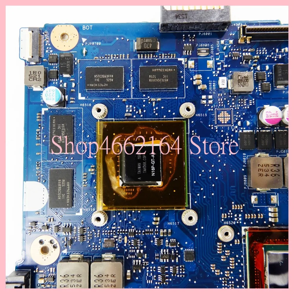 discounted  G551JX I7-4750CPU GTX950M/2G mainboard REV2.0 For ASUS N551J N551JX N551JK G551JX G551J G551JK Lapt