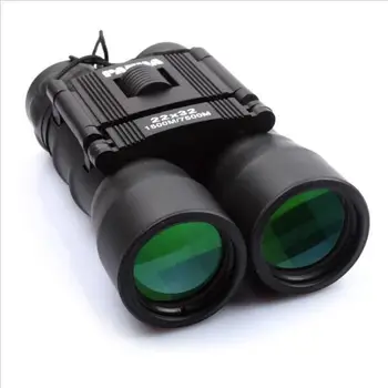 

2017 Upgraded 22x32 Night Vision Binoculars Telescope Wide Angle Optical Lens Zoom Portable Folding Binocular Spy Telescopio Pec
