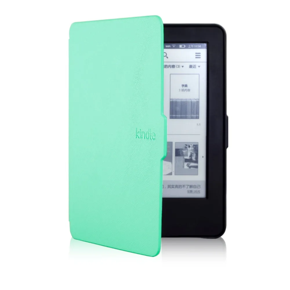 case for amazon new kindle 7 7th Generation 2014 6'' ereader slim protective cover case+film+stylus