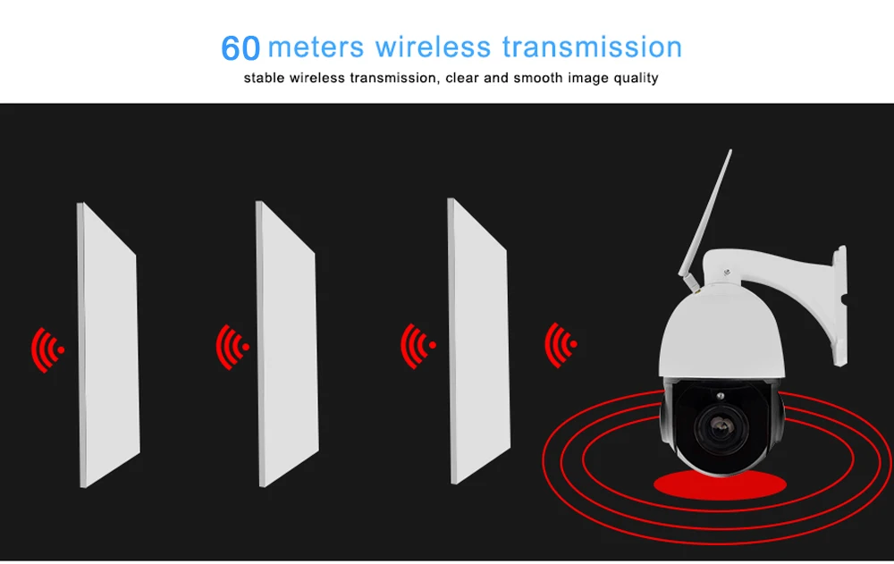 Stardot Беспроводная PTZ скоростная купольная ip-камера wifi наружная 1080 P HD 5X зум аудио 128G sd-карта видеонаблюдения Видео сетевая камера