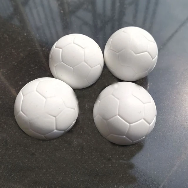 Bolas de resina para futebol, 2 peças, bola de mesa para jogos de futebol  indoor, jogos de futebol, 32mm, 36mm - AliExpress