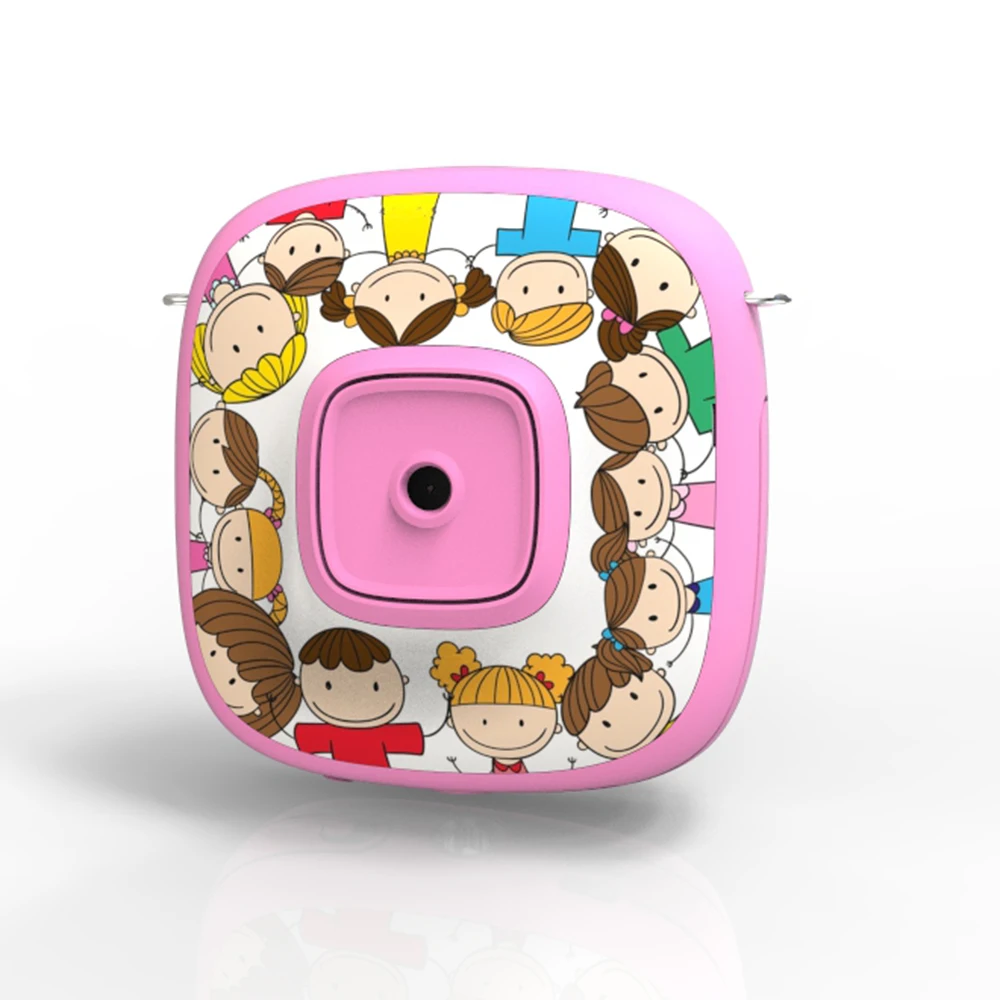 Детская игрушечная мини-камера цифровая фотокамера образовательные детские игрушки фототография подарки 1080 P HD дети видеокамера - Цвет: Розовый
