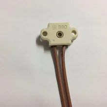 10 шт. DHL, BW 990 G4 GZ4 GY4 галогенная лампа керамический держатель лампы, микроскоп держатель