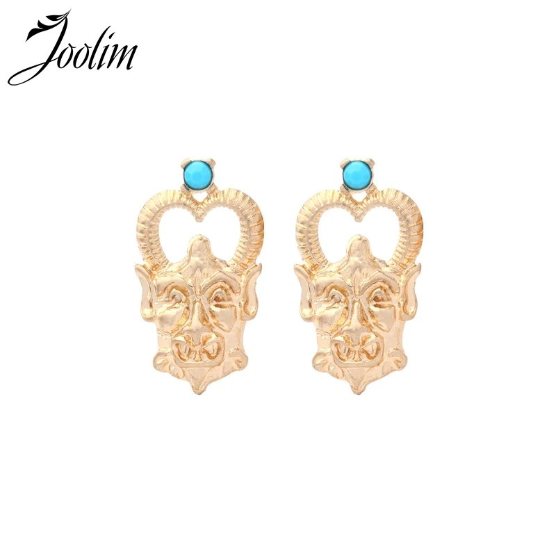 

JOOLIM Punk Style Head Earring Stud Earring