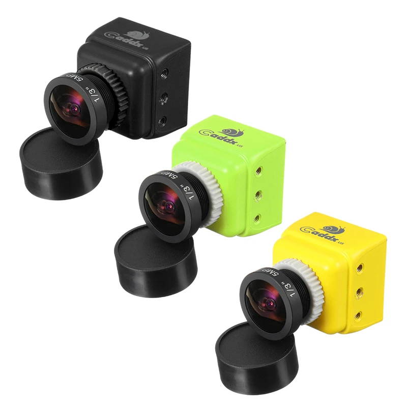 

Caddx Turbo SDR2 1/2.8 2.0mm 1200TVL Low latency WDR 16:9/4:3 Switchable Mini FPV Camera For RC Models DIY Quadcopter Multirotor
