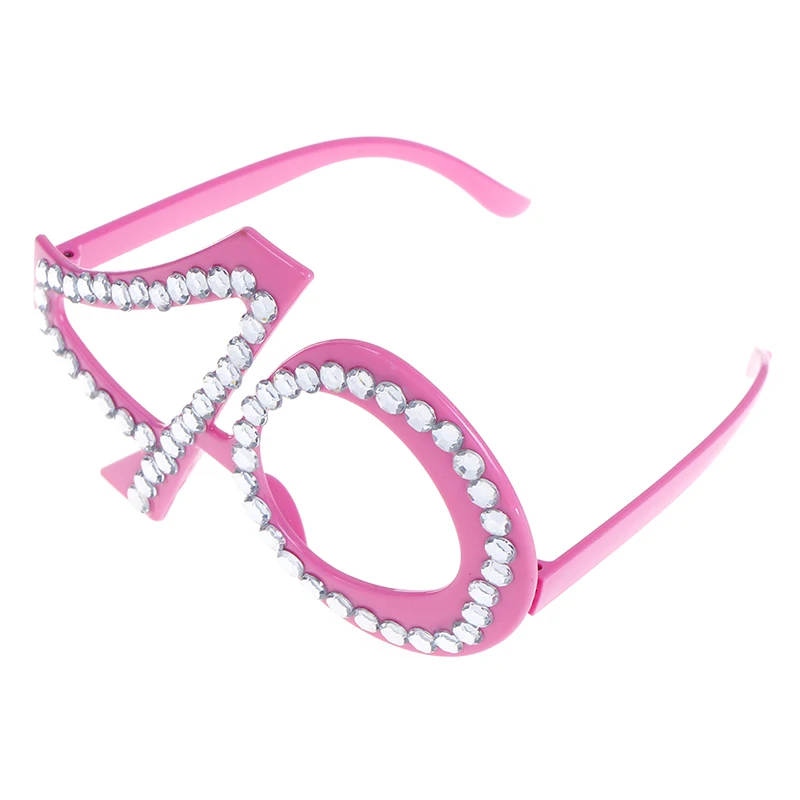 Glasses Large LED Pink Party Flashing Accessory Photo Booth Fancy Dress