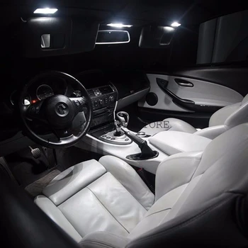 

Tcart 14pcs/lot Error Free Interior LED Glove Box Trunk Puddle Front DomeVanity Mirror Rear Dome Light For A-u-d-i B8 A4 S4