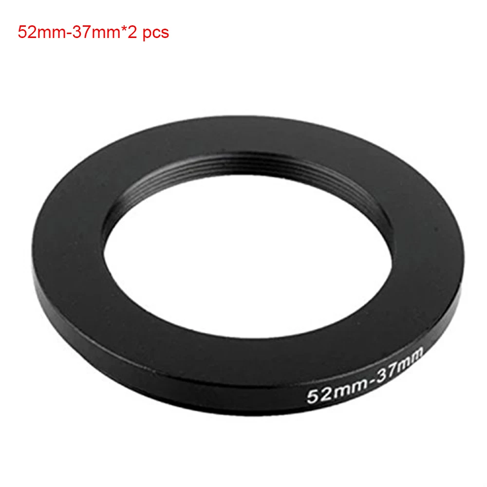 

JUST NOW High-quality 2 PCS 52-37MM Step-Down Ring Filter Adapter (52MM Lens to 37MM Accessory) (2 PCS Ring Filter Adapter)