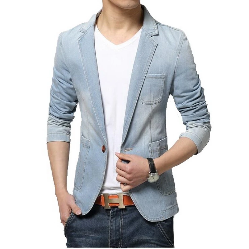 blazer style denim jacket