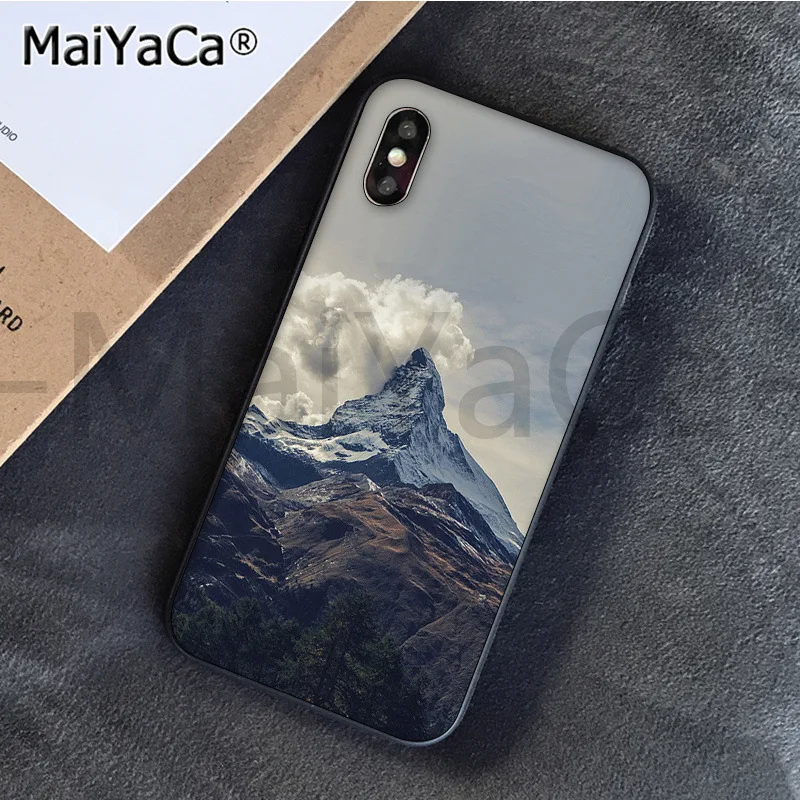 Mountain Peak Forest Snow mountain White smoke