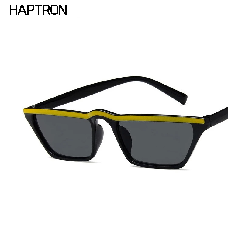 Винтажные женские солнцезащитные очки кошачий глаз, роскошные брендовые дизайнерские солнцезащитные очки, ретро маленькие женские солнцезащитные очки, черные очки oculos