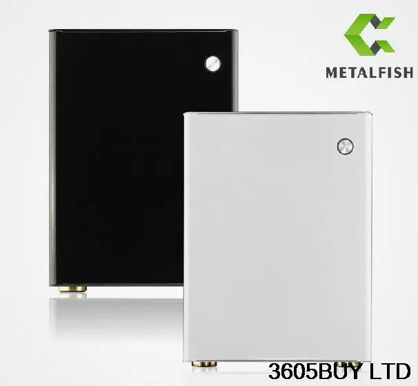 

ITX\HTPC case Mini host computer small case plate alone double disk aluminum paint