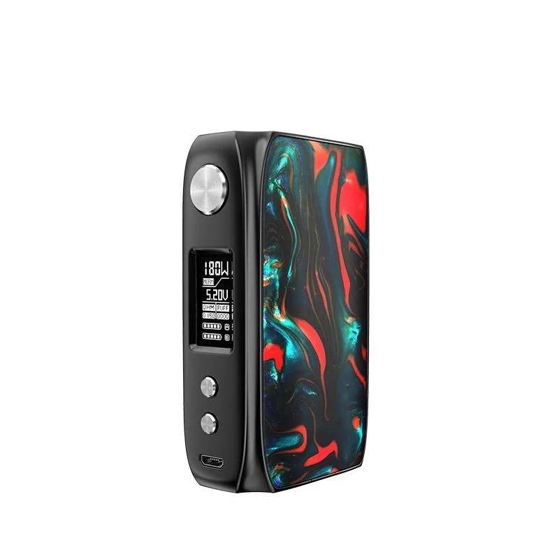 

Original Electronic Cigarette Box Mod IJOY SHOGUN UNIV 180W Vape Mods Support Dual 18650 Battery With Display Screen Resin Mod