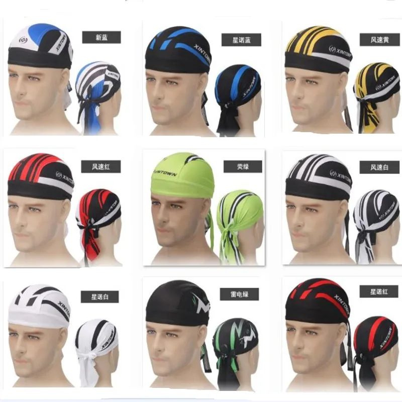 

Q959 Cycling Pirate Hat Bicycle Cap Bike Running Bandana Headband Pirate Beanie Headwear Cap Head Scarf