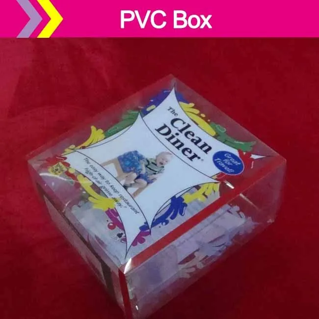 New design PP PET PVC box