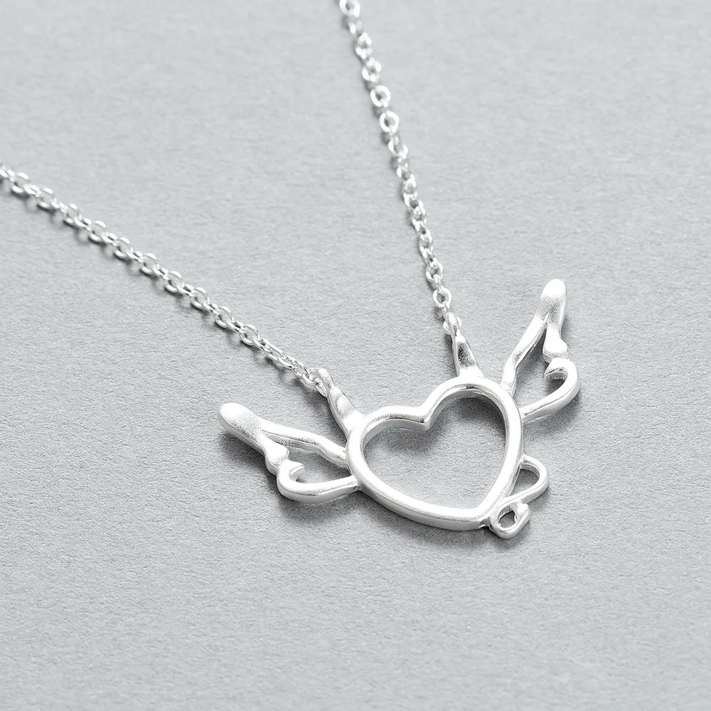 Женский кулон с маленьким дьяволом из серебра 100% пробы|girl gift|chain pendantgift girl |
