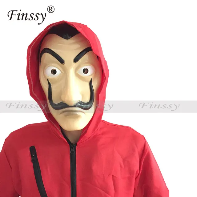 Money Heist dom papieru La Casa de papel kostium Cosplay dla mężczyzn kobiet Salvador Dali kostium Halloween Carnival kostium tanie tanio Costumes Kombinezony Rompers Movie TV Sets Strój cosplayu La Casa de papel Salvador Dali Bawełna Finssy w Money Heist dom papieru La Casa de papel kostium Cosplay dla mężczyzn kobiet Salvador Dali kostium Halloween Carnival kostium tanie tanio Costumes Kombinezony Rompers Movie TV Sets Strój cosplayu La Casa de papel Salvador Dali Bawełna Finssy w