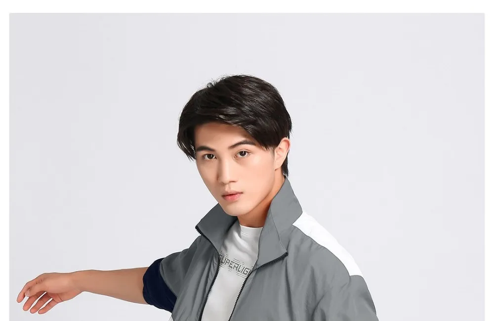 Xiaomi Uleemark Мужская трендовая цветная спортивная куртка с защитой от брызг Светоотражающая дышащая наружная Толстовка с принтом